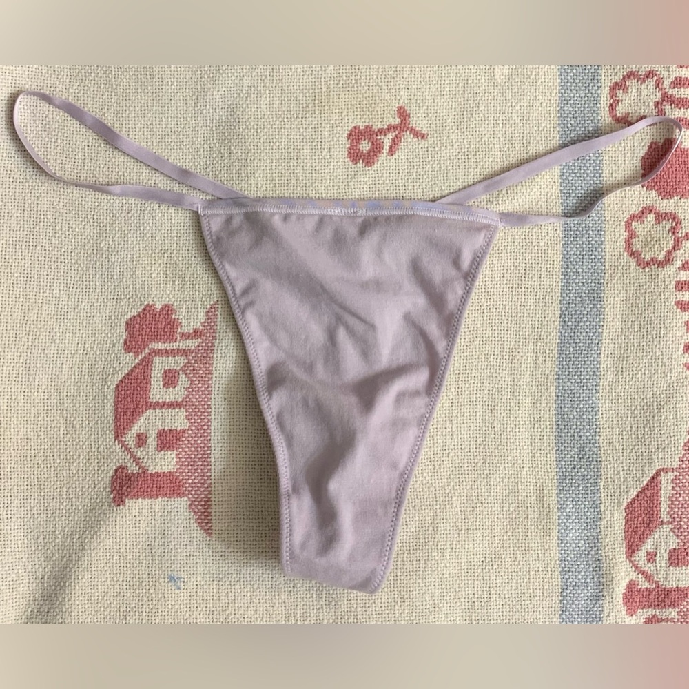25WI NWT SKIMS Womens Intimates Fits Everybody T-String Thong 3X Color Iris Mica